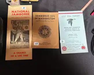 1937 Boy Scout Jamboree pamplet