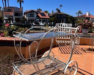 SALTERINI 1950'S TEA OR BAR CART