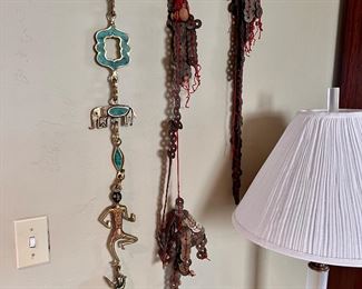 LOVE LOVE LOVE THESE UNIQUE HANGING ART PIECES