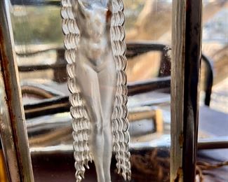 LONG BEAUTIFUL LOCKS AND NUDE IN FRENCH CRYSTAL-HAND SIGNED