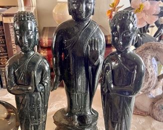 LOVE THESE NEPHRITE OR JADEITE BUDDHAS