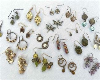 20 Pairs Of Fishhookstyle Earrings