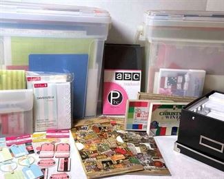 Christmas Cardstock, Bubble Stickers And More