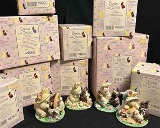 Cream And Cocoa Bunny Collection 