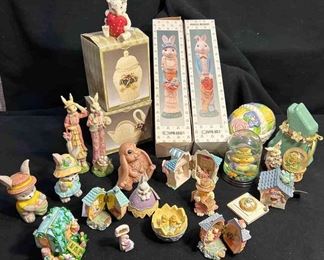 Easter Collection Of Carlton Cards Bunnies And More