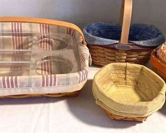 Longaberger 4 Piece Set Ft Candy Corn Dish, Hostess Appreciation Basket, More