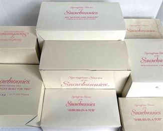 Spring Lot 2 Snowbunnies  NEW IN BOXES