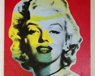 Marilyn Monroe's Painting Print