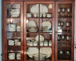 Set of China w/ Matching Glasses 