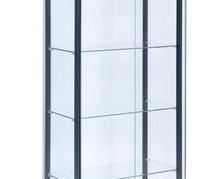 Coaster Furniture Delphinium Glass Curio Cabinet