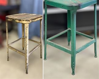 Great metal shop stools