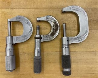 Vintage outside micrometer calipers