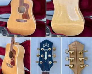 Guild model D30 acoustic - w/nice hard case