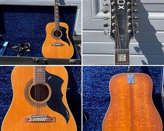 Vox Folk Twelve acoustic guitar w/hard case