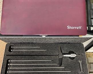 Starrett micrometer depth gage