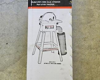 New canister filter for 12" Disc Sander