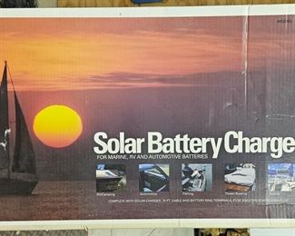 Solar Battery Charger (used on a R.V.)