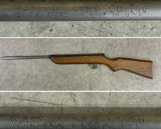 Vintage Crosman Arms V-35C Slide Action BB Air Rifle