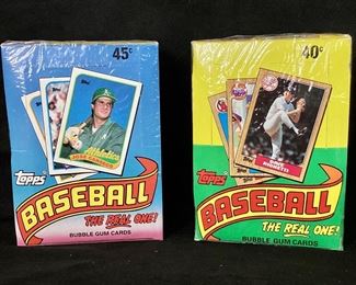 DAFO935 1980s Topps Factory Sealed Baseball Cards
