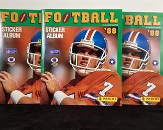DAFO942 1988 Panini Football Sticker Albums