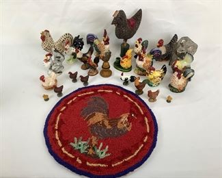 JOPI807 Chicken Figurines Collection