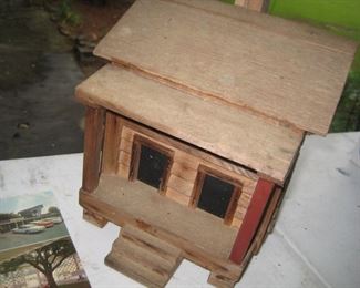 wooden cabin decor  