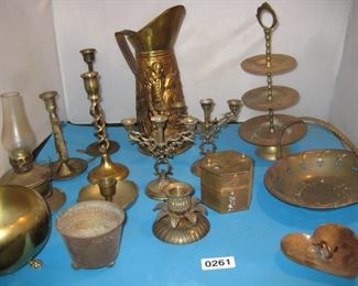brass items