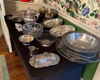 Silverplate Servingware 
