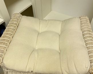 Wicker stool
