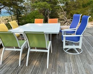 High end Telescope brand patio furniture