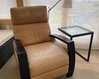 Mitchell Gold leather recliner