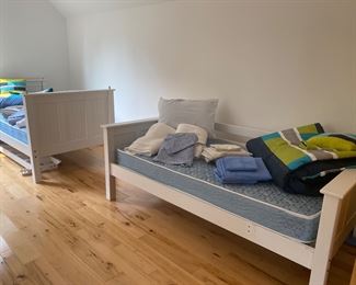 Two sets of bunkbeds 