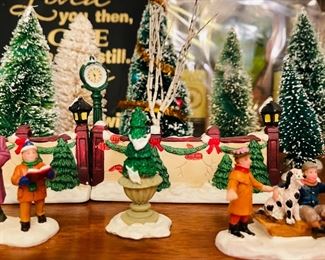 More Christmas Village Figurines
