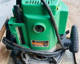Hitachi 3 1/4 Hp 
   M12V Router
