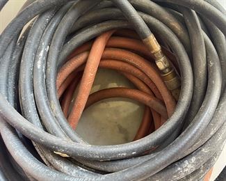 Several Air Hoses