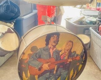 Vintage Child's Drum Set