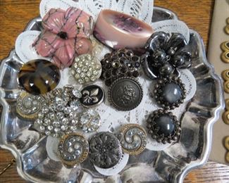 Vintage buttons.