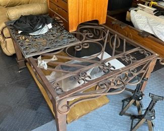 Cast iron table