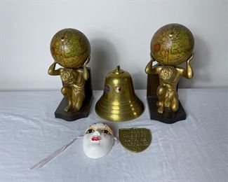 Antique Bookshelf Decor