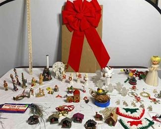 Assortment of Minature Christmas Ornaments