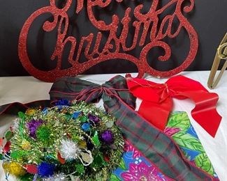 Assortment of Christmas Items