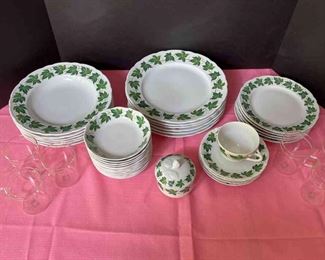 Dishes Made in Bavaria, Germany and Jena Glas Cups