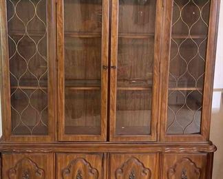 Large China Cabinet 