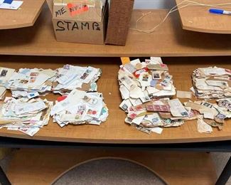 Large Collection of Stamps 