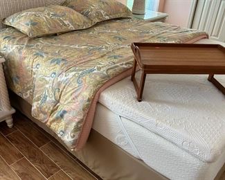 Mattress & Base with firm Topper