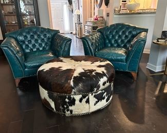 A Pair of Original Old Hickory Tanner Chairs