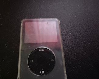 iPod with protective cover