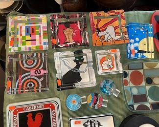 Fabulous Crystal Ashtray Collection!