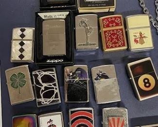 Vintage Cigarette Lighters, Beautiful, Unusual to say the least