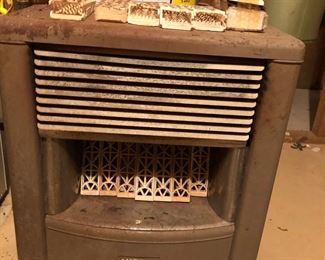 Vintage gas furnace